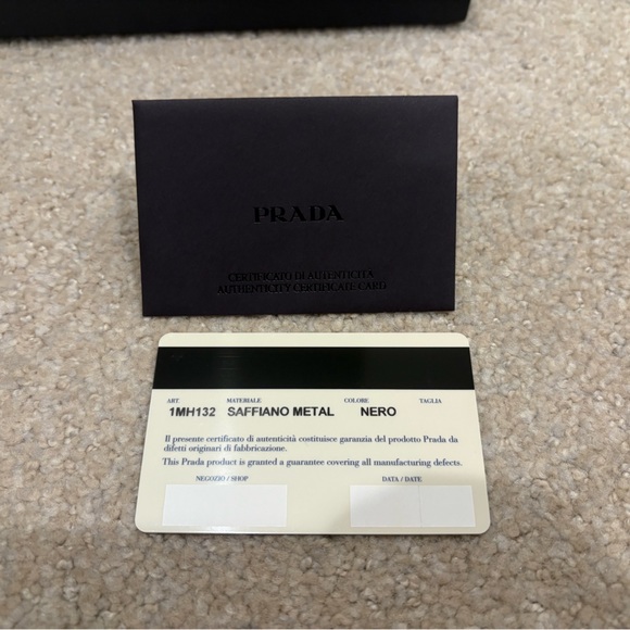 Prada Large Saffiano Leather Wallet - Picture 2 of 3